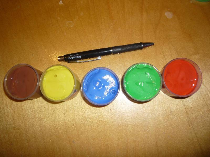 Иллюстрация 6 из 10 для Краски для рисования руками: 5 цветов (530) | Лабиринт - канцтовы. Источник: Oktebrina