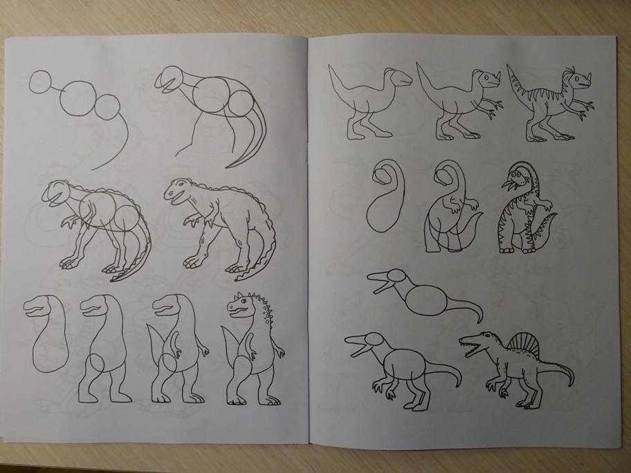 Иллюстрация 21 из 33 для Рисуем динозавров по алгоритмическим схемам (5-7 лет). ФГОС - Нелли Шайдурова | Лабиринт - книги. Источник: Iliy