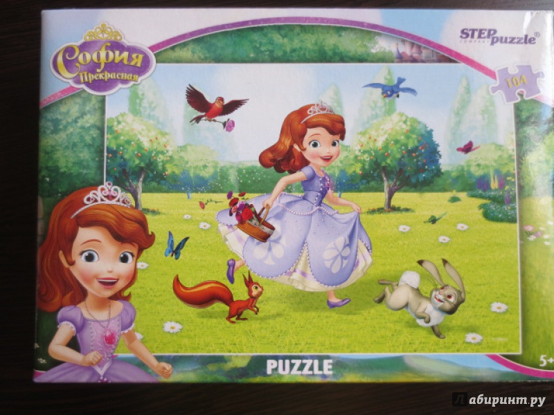 Иллюстрация 2 из 5 для Step Puzzle-104. Пазл "Принцесса София". 104 детали (82134) | Лабиринт - игрушки. Источник: Анечка
