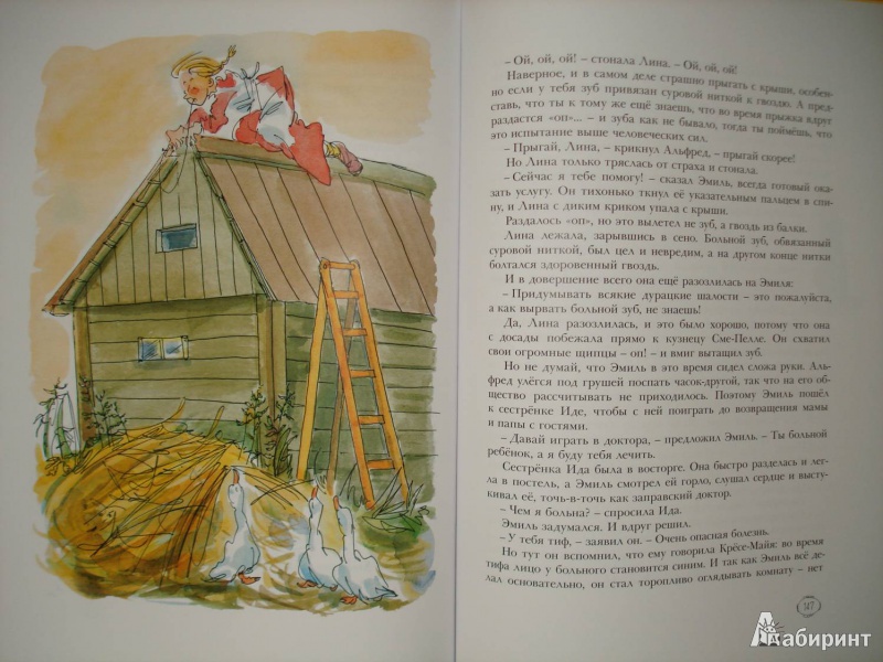 Иллюстрация 41 из 108 для Приключения Эмиля из Лённеберги - Астрид Линдгрен | Лабиринт - книги. Источник: Сорокина  Лариса