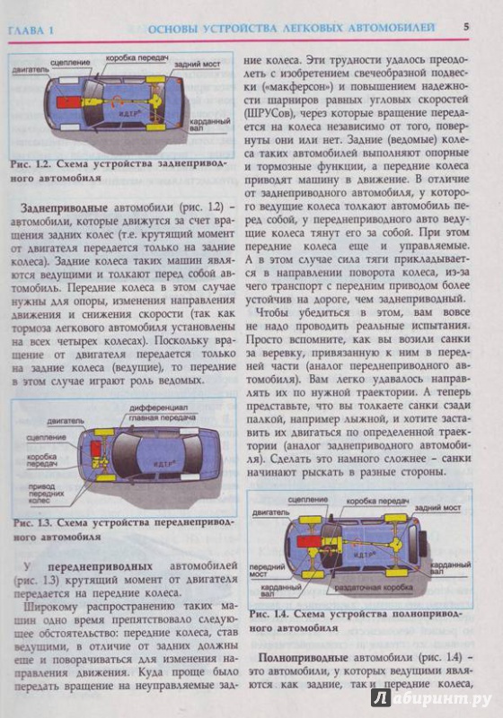 Иллюстрация 12 из 39 для Учебник по устройству легкового автомобиля - В. Яковлев | Лабиринт - книги. Источник: Прекрасная Маркиза