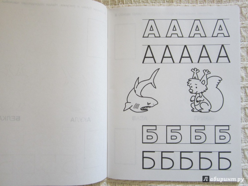 Иллюстрация 3 из 5 для Прописные и печатные буквы. Прописи для дошколят | Лабиринт - книги. Источник: ЮлияО