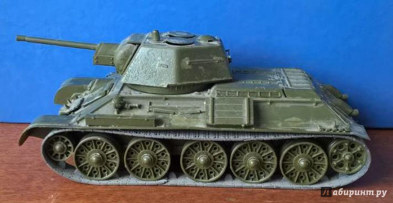 Иллюстрация 2 из 18 для Советский средний танк Т-34/76 (3525) | Лабиринт - игрушки. Источник: Гусева  Татьяна