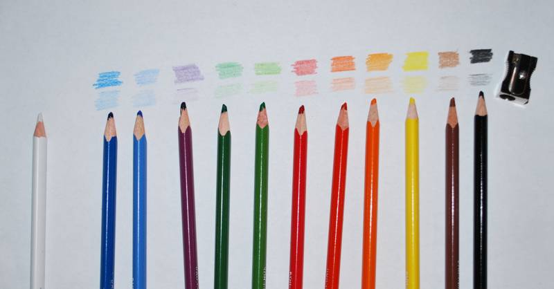 Иллюстрация 17 из 17 для Набор карандашей 12 цветов Triocolor | Лабиринт - канцтовы. Источник: Фруктовая