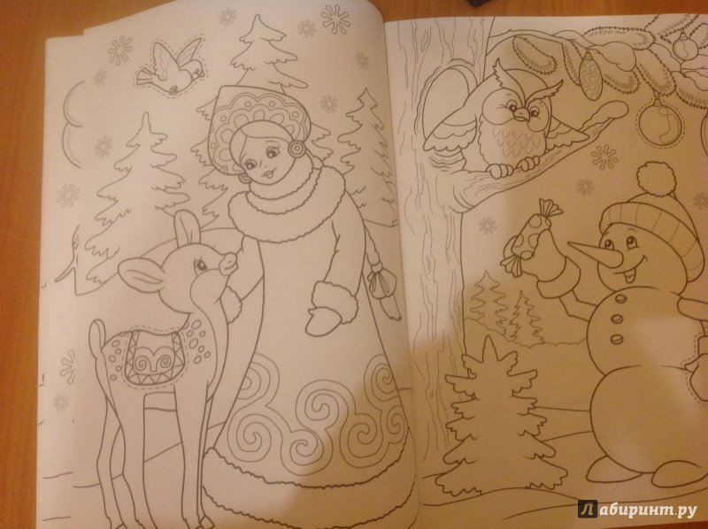 Иллюстрация 6 из 18 для В гостях у Деда Мороза | Лабиринт - книги. Источник: К  Александра