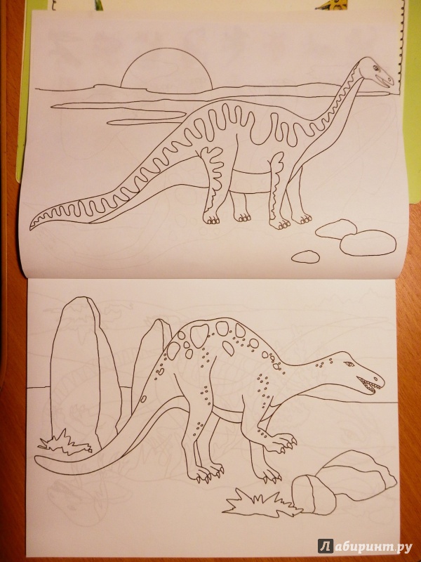 Иллюстрация 2 из 12 для Удивительные динозавры | Лабиринт - книги. Источник: Грашина  Варвара Анатольевна