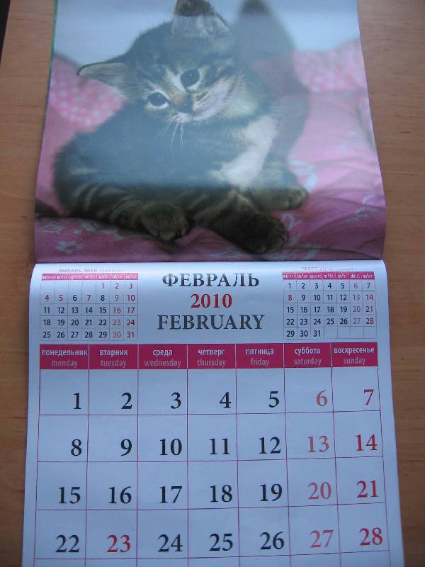 Иллюстрация 2 из 6 для Календарь. 2010 год. Котята (70905) | Лабиринт - сувениры. Источник: Red cat ;)