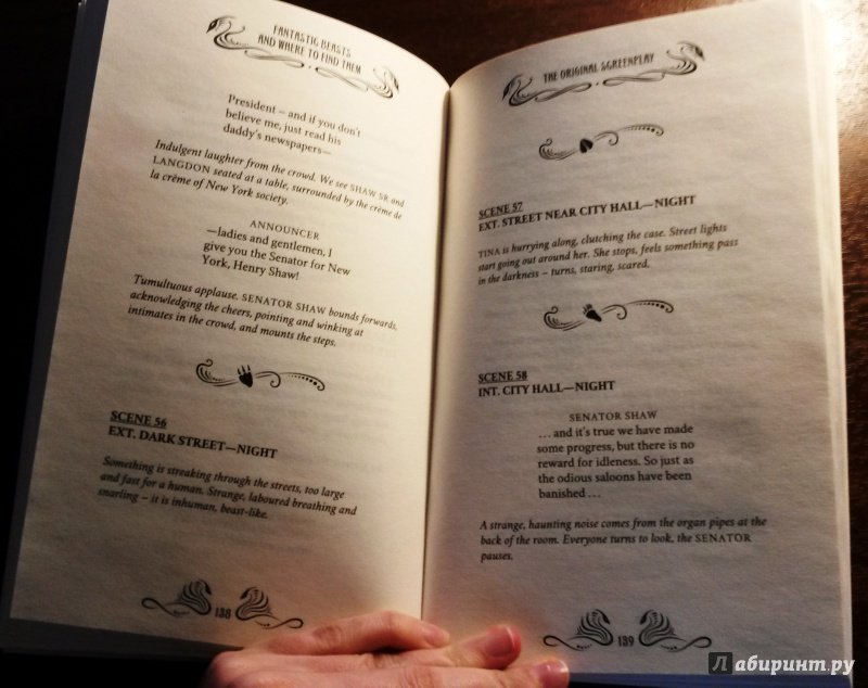 Иллюстрация 5 из 24 для Fantastic Beasts and Where to Find Them. The Original Screenplay - Joanne Rowling | Лабиринт - книги. Источник: Буторина  Елена
