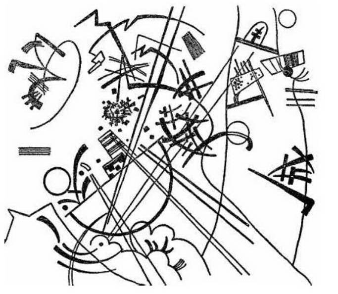 Иллюстрация 13 из 14 для Точка и линия на плоскости - Василий Кандинский | Лабиринт - книги. Источник: Ялина