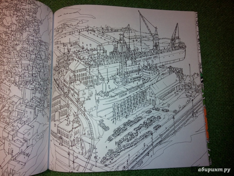 Иллюстрация 32 из 67 для Удивительные города. Раскраска-путешествие по местам, реальным и выдуманным - Стив Макдональд | Лабиринт - книги. Источник: Ulitos