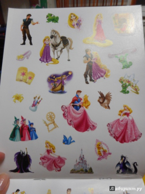 Иллюстрация 5 из 6 для Disney. 100 наклеек. Принцессы | Лабиринт - книги. Источник: Светик Гурьева (Ивансон)