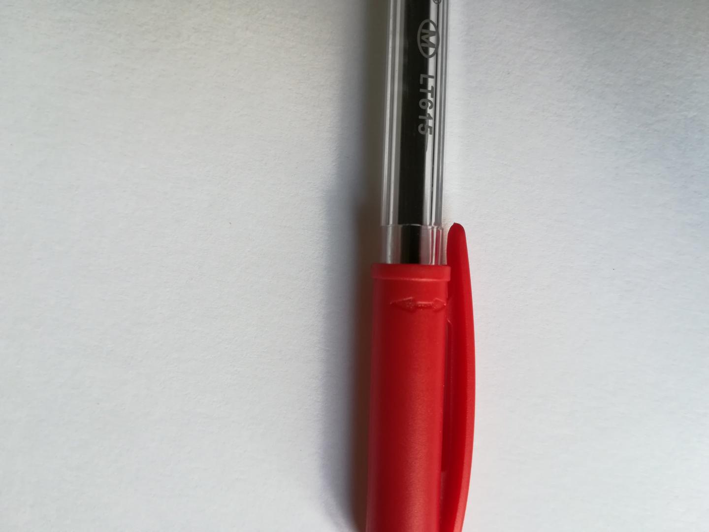 Иллюстрация 5 из 11 для Ручка шариковая, поворотная, красная | Лабиринт - канцтовы. Источник: D8  _