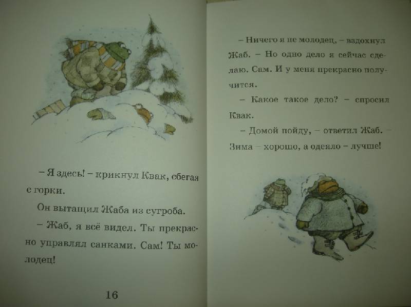 Иллюстрация 30 из 33 для Квак и Жаб круглый год - Арнольд Лобел | Лабиринт - книги. Источник: Мартынова  Анна Владимировна