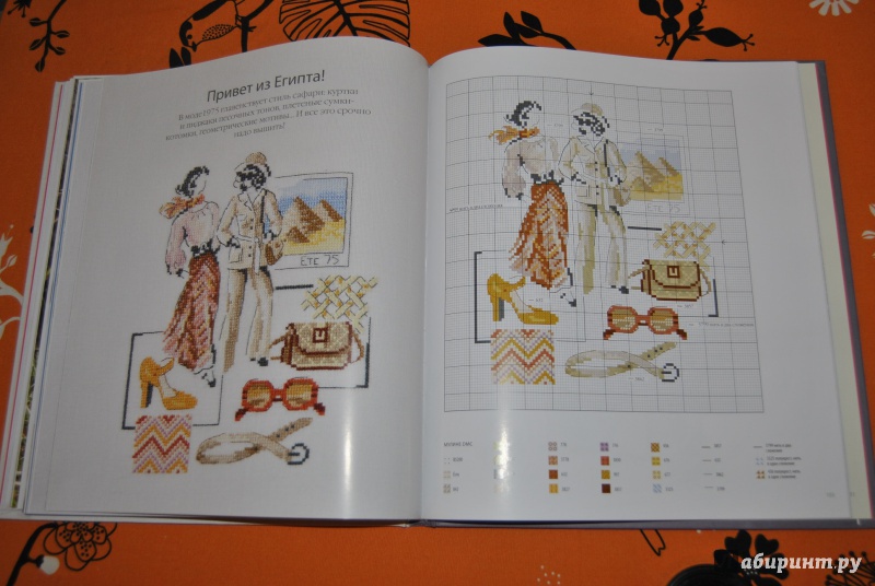 Иллюстрация 29 из 38 для Вышивка крестиком для настоящих модниц - Вероник Ажинер | Лабиринт - книги. Источник: effe4effe