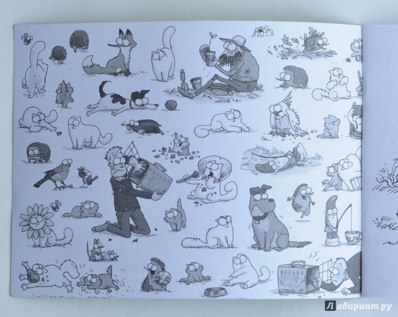 Иллюстрация 21 из 35 для Раскраска "Кот Саймона" (зеленая) - Саймон Тофилд | Лабиринт - книги. Источник: ellei81
