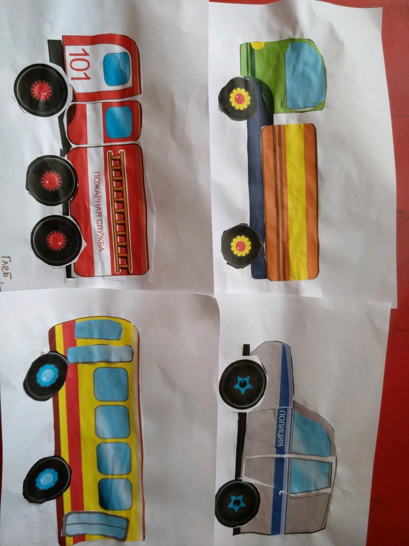 Иллюстрация 44 из 48 для Аппликации для малышей. Нужные машины. А4 | Лабиринт - игрушки. Источник: Vagina Ekaterina