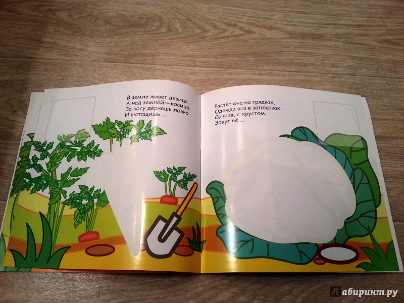 Иллюстрация 8 из 9 для Загадки-невидимки. Овощи - Томашевская, Волкова | Лабиринт - книги. Источник: Анна Арт