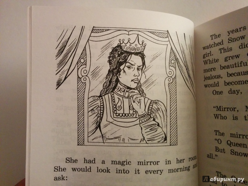 Иллюстрация 5 из 7 для Snow White and the seven Dwarfs - Гримм Якоб и Вильгельм | Лабиринт - книги. Источник: @tomalya