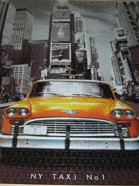 Иллюстрация 2 из 6 для Пазл-1000 "Такси, Нью-Йорк" (14468) | Лабиринт - игрушки. Источник: RockBaby