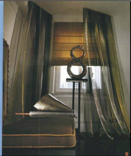 Иллюстрация 18 из 41 для Стильные шторы в дизайне интерьера - Франсуаз Коффран | Лабиринт - книги. Источник: Dana-ja