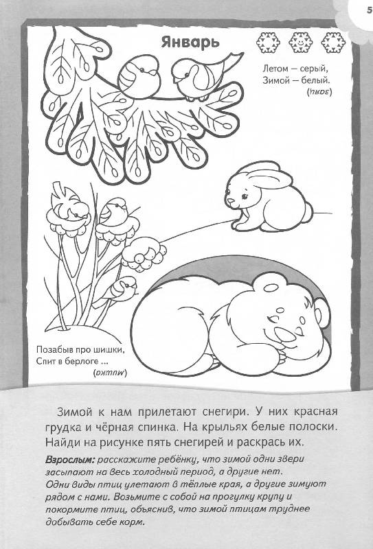 Иллюстрация 6 из 16 для Рисуем и раскрашиваем времена года. 4+ | Лабиринт - книги. Источник: Росинка