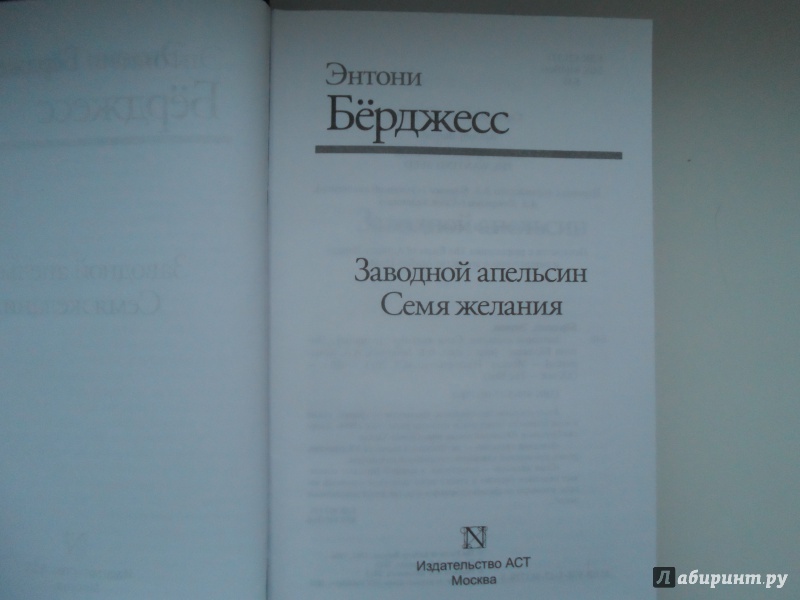 Иллюстрация 25 из 32 для Заводной апельсин. Семя желания - Энтони Берджесс | Лабиринт - книги. Источник: meme