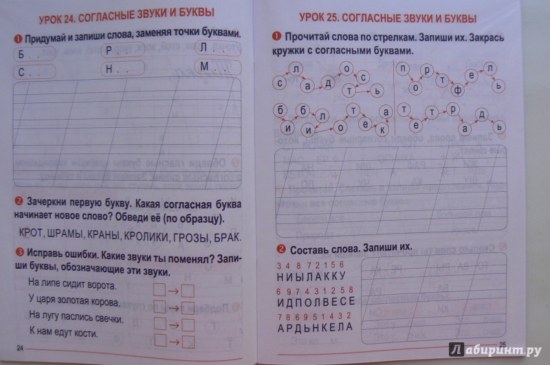 Иллюстрация 4 из 10 для Русский язык. 1 класс. Тетрадь для закрепления знаний | Лабиринт - книги. Источник: Марина
