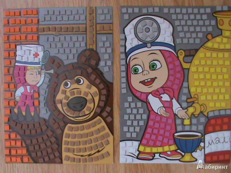 Иллюстрация 2 из 2 для Мозаика "Маша с самоваром" (0102013) | Лабиринт - игрушки. Источник: Попова  Наталья Сергеевна