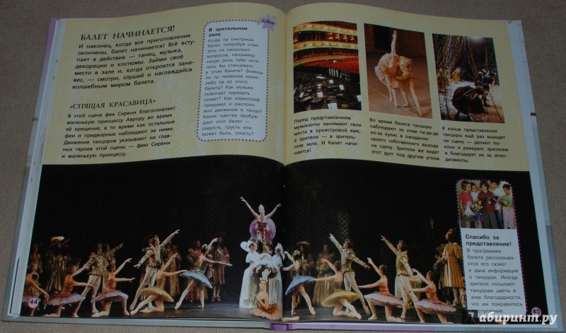 Иллюстрация 33 из 33 для Моя первая книга про балет - Касл, Буассон | Лабиринт - книги. Источник: Книжный кот