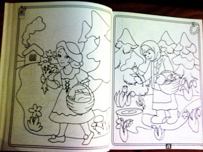 Иллюстрация 7 из 15 для Большая книга раскрасок. Сказки | Лабиринт - книги. Источник: Ира Похвалит
