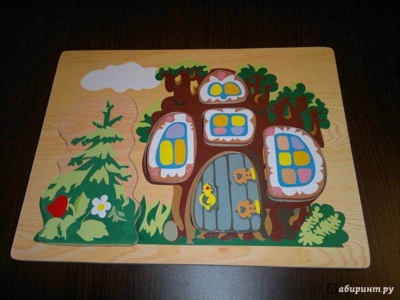 Иллюстрация 4 из 7 для Дерево-Теремок 1 (D110) | Лабиринт - игрушки. Источник: Книголюбительница