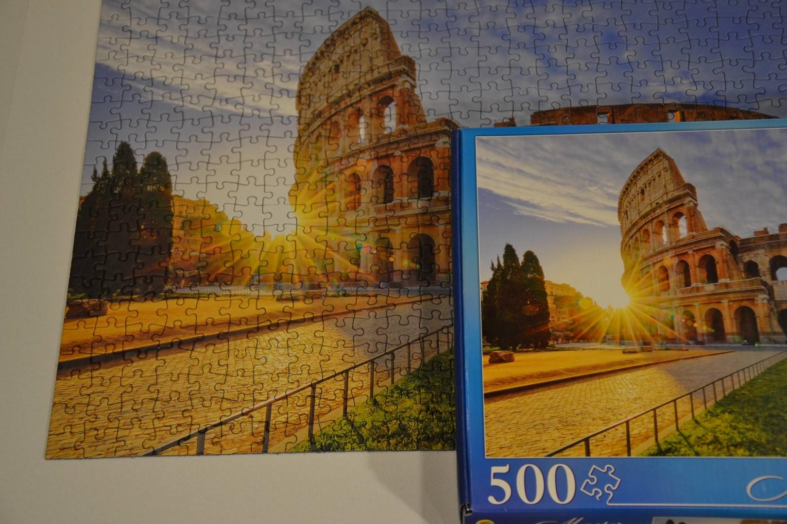 Иллюстрация 10 из 10 для Puzzle-500 "Рим. Колизей-1 (ГИМП500-6152) | Лабиринт - игрушки. Источник: Юлянка