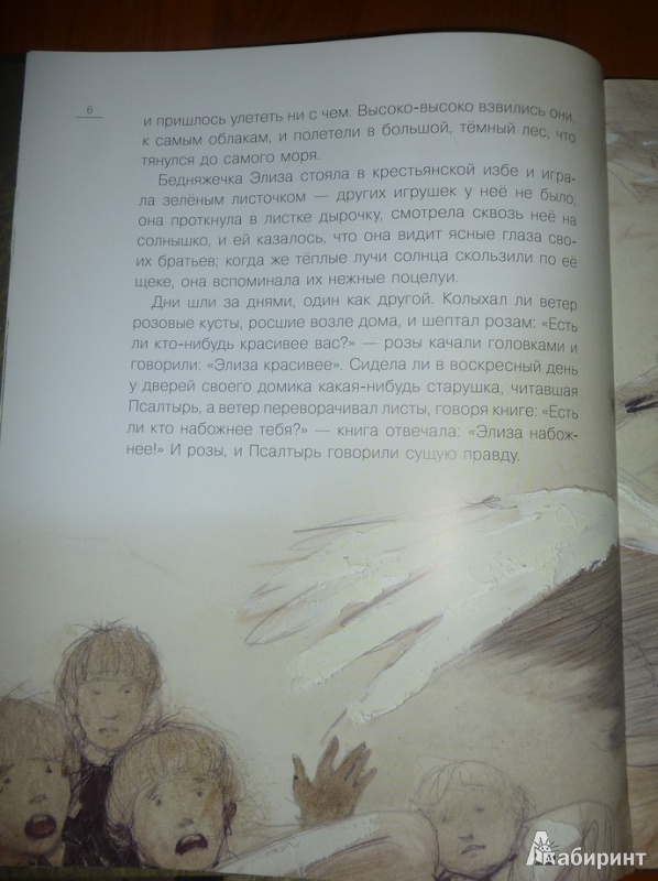 Иллюстрация 18 из 40 для Дикие лебеди - Ганс Андерсен | Лабиринт - книги. Источник: дева