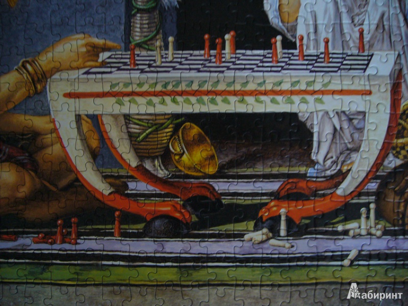 Иллюстрация 3 из 10 для Puzzle-1000 "Египетские шахматисты" (C-102778) | Лабиринт - игрушки. Источник: Анна