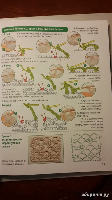 Иллюстрация 14 из 38 для Азбука вязания крючком для начинающих | Лабиринт - книги. Источник: Lechman@list.ru