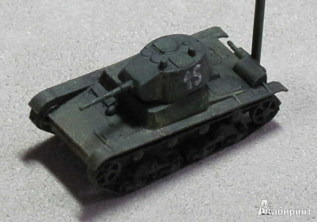 Иллюстрация 10 из 12 для Советский легкий танк Т-26 (6113) | Лабиринт - игрушки. Источник: Захарова  Галина