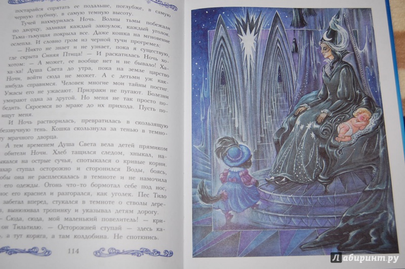 Иллюстрация 9 из 24 для Снежная королева. Синяя птица. Щелкунчик и Мышиный король - Андерсен, Гофман, Метерлинк | Лабиринт - книги. Источник: Гемма