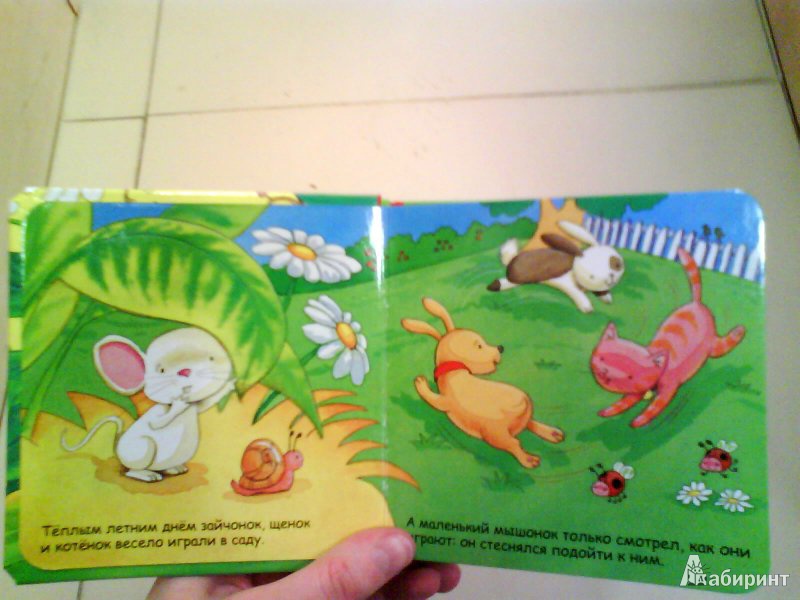 Иллюстрация 6 из 14 для Книжки-пищалки. Смелый мышонок | Лабиринт - книги. Источник: Мила