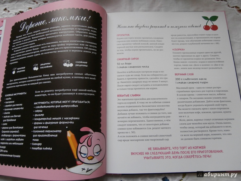 Иллюстрация 10 из 19 для Angry Birds. Кулинарная книга Стеллы | Лабиринт - книги. Источник: Tiger.
