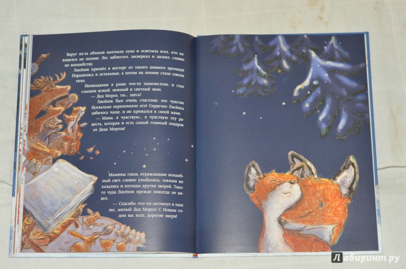 Иллюстрация 28 из 33 для Как Лисёнок встречал Новый год - Ульрике Мотшиуниг | Лабиринт - книги. Источник: Серый Волк
