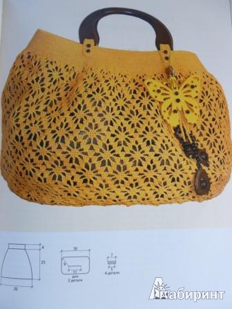 Иллюстрация 9 из 17 для 50 вязаных сумок | Лабиринт - книги. Источник: Изумрудинка