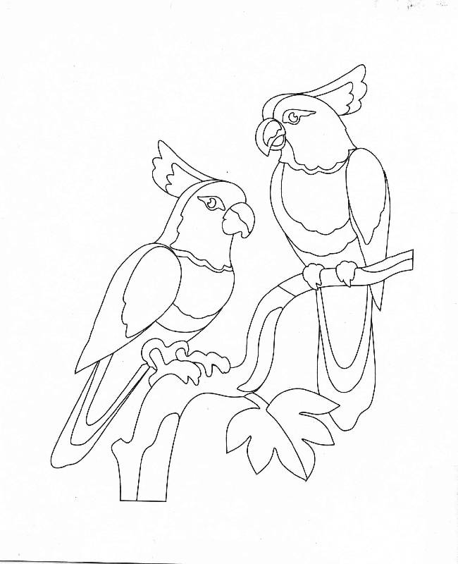 Иллюстрация 10 из 12 для Коллаж. Набор №6 "Попугай" (887006) | Лабиринт - игрушки. Источник: Милада