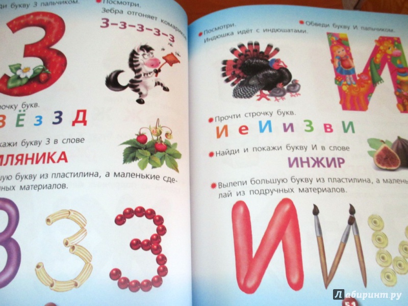 Иллюстрация 21 из 32 для Книга умным малышам. С крупными буквами и цифрами - Олеся Жукова | Лабиринт - книги. Источник: Анастасия Доровко