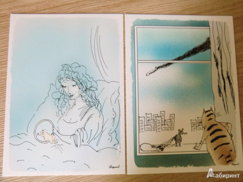 Иллюстрация 2 из 20 для 22 извилины (набор открыток) | Лабиринт - книги. Источник: ойка