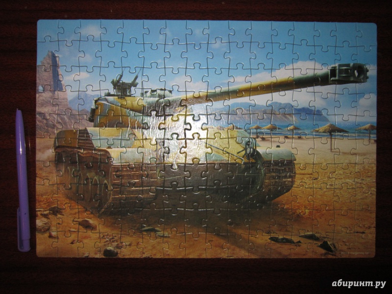Иллюстрация 4 из 6 для Step Puzzle-160 "World of Tanks" (94031) | Лабиринт - игрушки. Источник: Ермакова Юлия