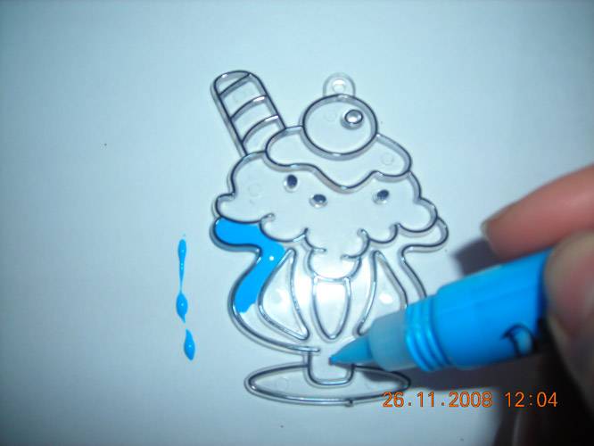 Иллюстрация 1 из 9 для Витраж малый: Мороженое | Лабиринт - игрушки. Источник: Плахова  Татьяна