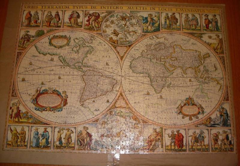 Иллюстрация 26 из 32 для Puzzle-2000 "Историческая карта мира" (84003) | Лабиринт - игрушки. Источник: Минаева  Татьяна Павловна