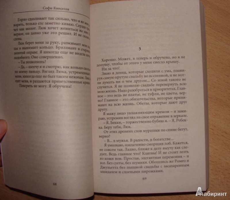 Иллюстрация 3 из 16 для Шопоголик и брачные узы - Софи Кинселла | Лабиринт - книги. Источник: Шевченко  Евгения