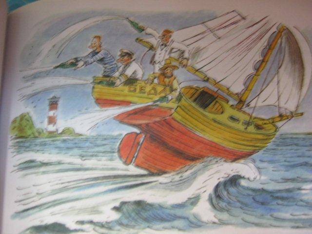 Иллюстрация 30 из 48 для Приключения капитана Врунгеля - Андрей Некрасов | Лабиринт - книги. Источник: М-и-л-е-н-а