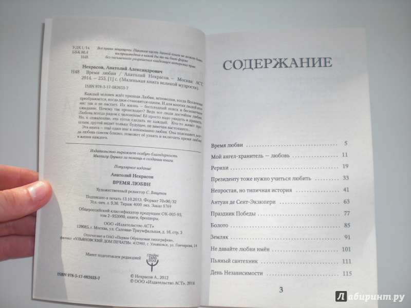 Иллюстрация 2 из 7 для Время любви - Анатолий Некрасов | Лабиринт - книги. Источник: ДАРЁНА